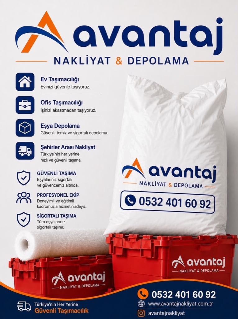 Ev taşıma, ofis taşıma, eşya depolama ve şehirler arası nakliyat hizmetleri